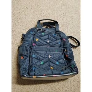 Lug Canter Bag Polka Dot Tote Shoulder Bag